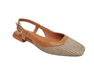 CTWLK Catwalk Slingback Ballerina RALF Cuero