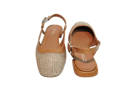 CTWLK Catwalk Slingback Ballerina RALF Cuero