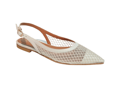 CTWLK Catwalk Slingback Ballerina ROMEE Beige