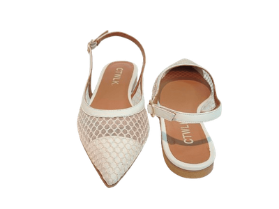 CTWLK Catwalk Slingback Ballerina ROMEE Beige