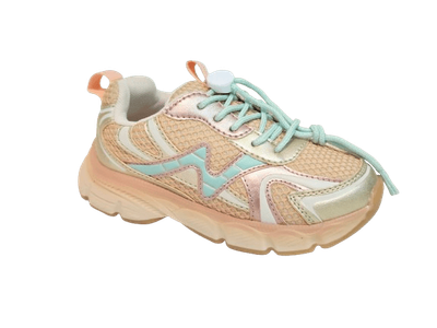 Naturino Sneaker WAVE Metallic Rose/Mentos