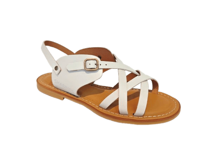 Shabbies Sandaal SH001600261W Offwhite