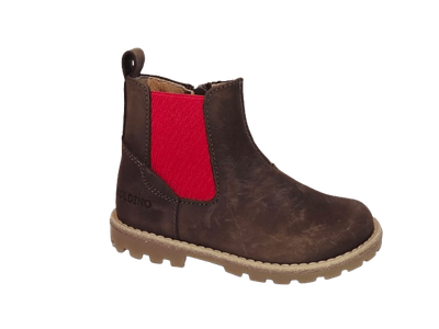 Poldino Bottine Caffe/Red 6402DC