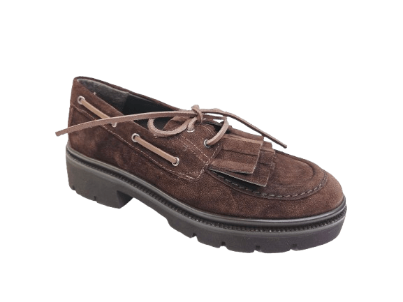 CTWLK Catwalk bootschoen EMMA Suede Mustang CTWLK Catwalk bootschoen EMMA Suede Mustang
