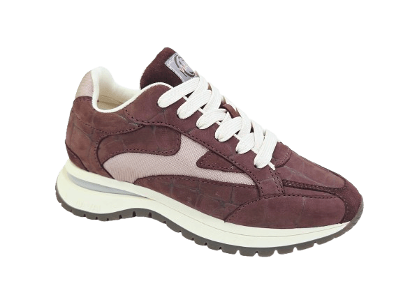 VIA VAI Sneaker USHER RIGGS Cocco Bordeaux 62343-06-1300 VIA VAI Sneaker USHER RIGGS Cocco Bordeaux 62343-06-1300