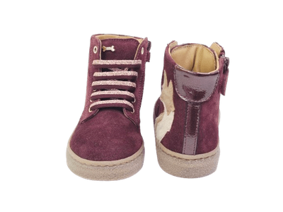 Stones & Bones Bottine PLAN 5524 Prune