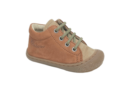 Naturino Beginstapper COCOON ZIP Bruin/Zand