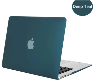 Hard Shell Mat Deep Teal  Laptop Case For Macbook Air 13 2020 2019 2018 A2179 A1932