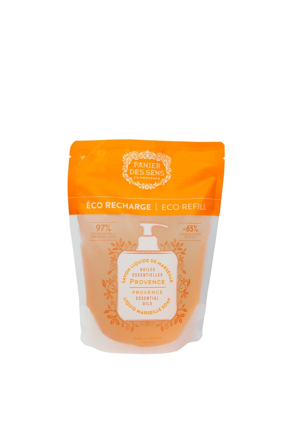 Navulling vloeibare Marseillezeep 500 ml Provence Navulling vloeibare Marseillezeep 500 ml Provence