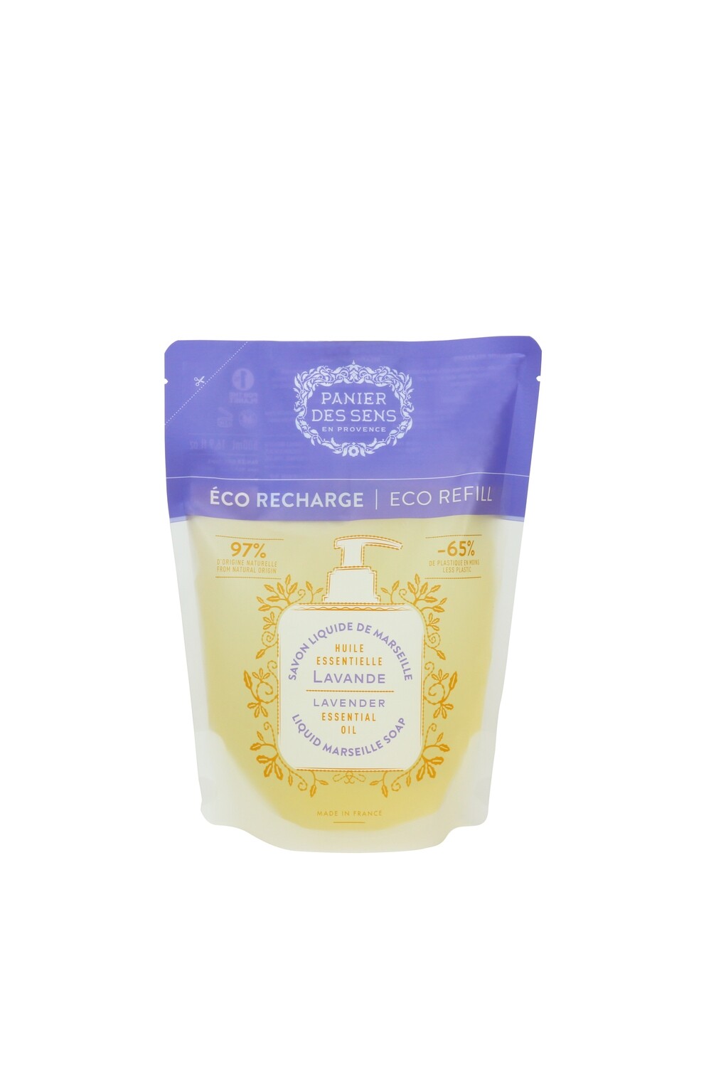 Navulling Vloeibare Marseillezeep 500 ml Lavendel Navulling Vloeibare Marseillezeep 500 ml Lavendel