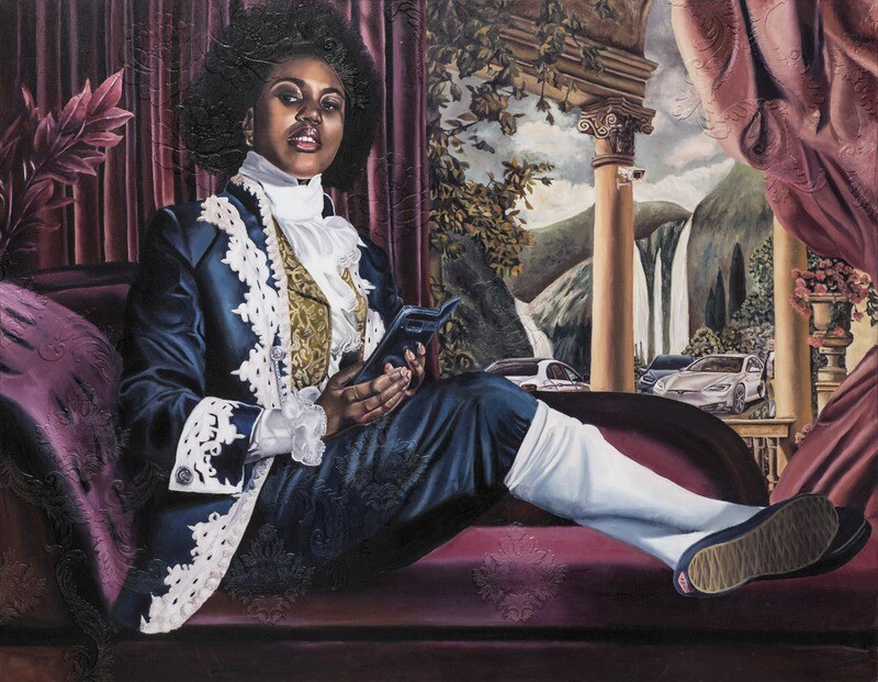 Glory, self portrait