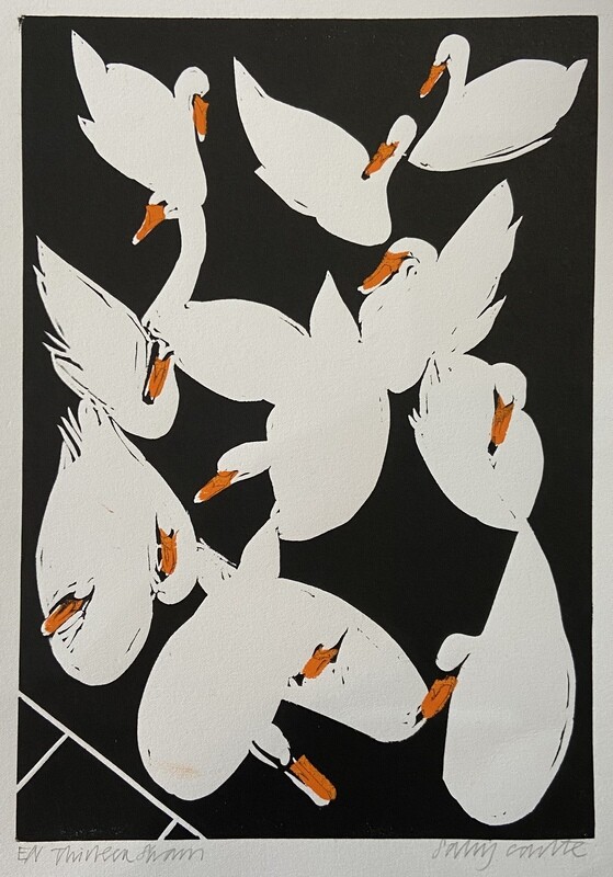 Thirteen Swans