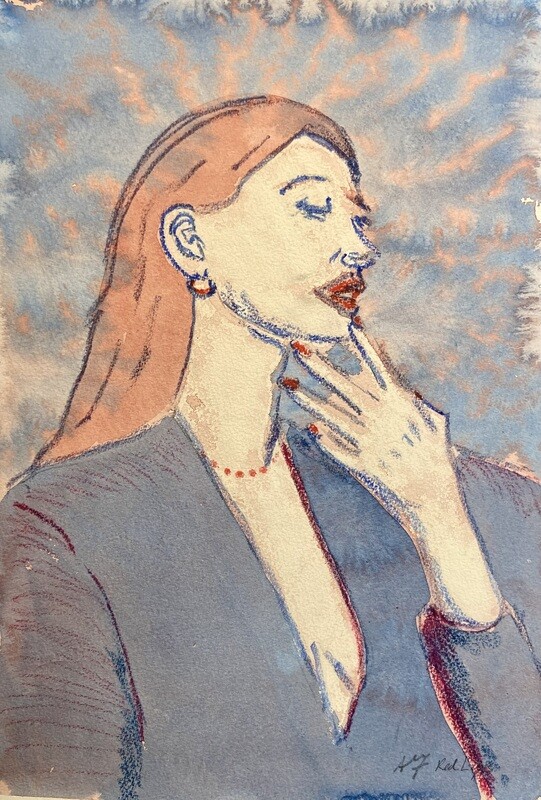 Red Lips (Purple)
