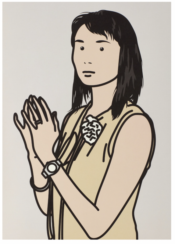 Hijiri with Hands Together