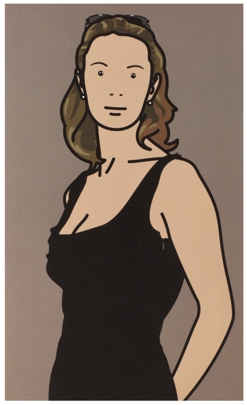Monique with Evening Dress