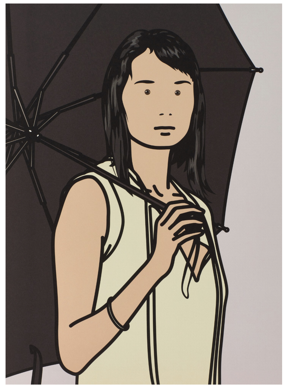 Hijiri with Umbrella