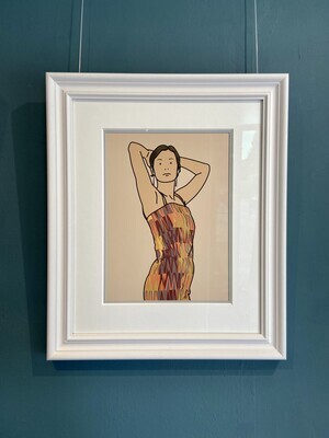 Anya with Cocktail Dress (framed)