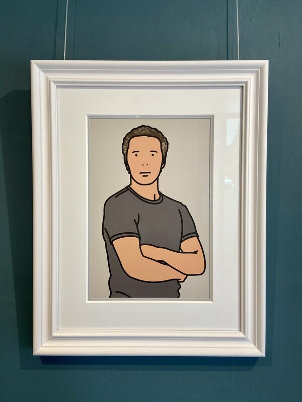 Julian with T-Shirt (framed)
