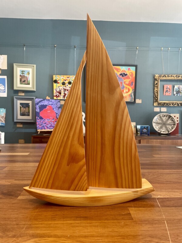 Medium Wooden Boat