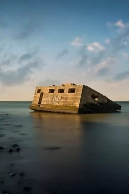 Sinking Radar Station- Isle of Sheppey