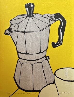 Espresso Maker & Cup