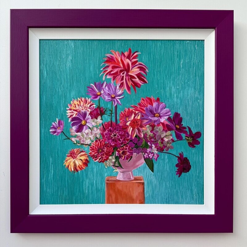 Permission to Bloom (framed)