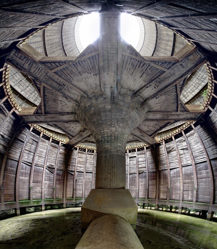 Cooling Tower- Belgium (Framed)