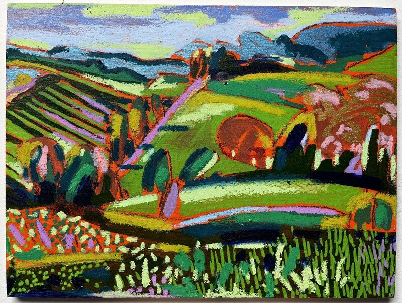 Rolling Hills in Pignano