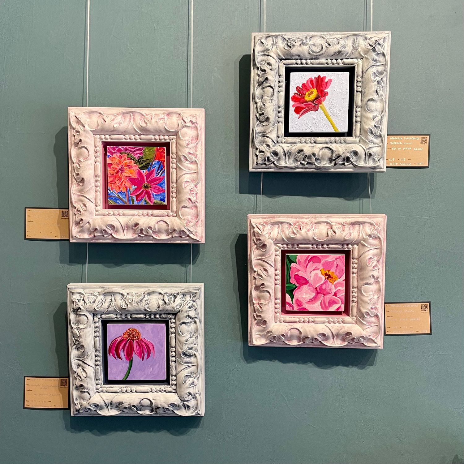 Single Echinacea Mini (framed)