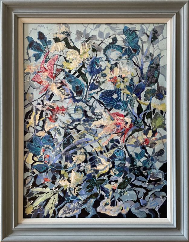 Teal Morning (framed)
