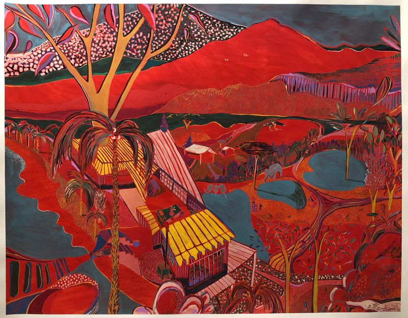Karibu (framed)