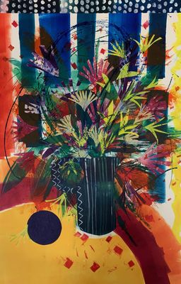 Flowerburst, Stripy Jug