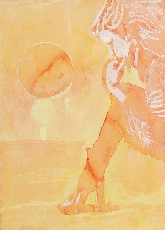 Shoe Orange