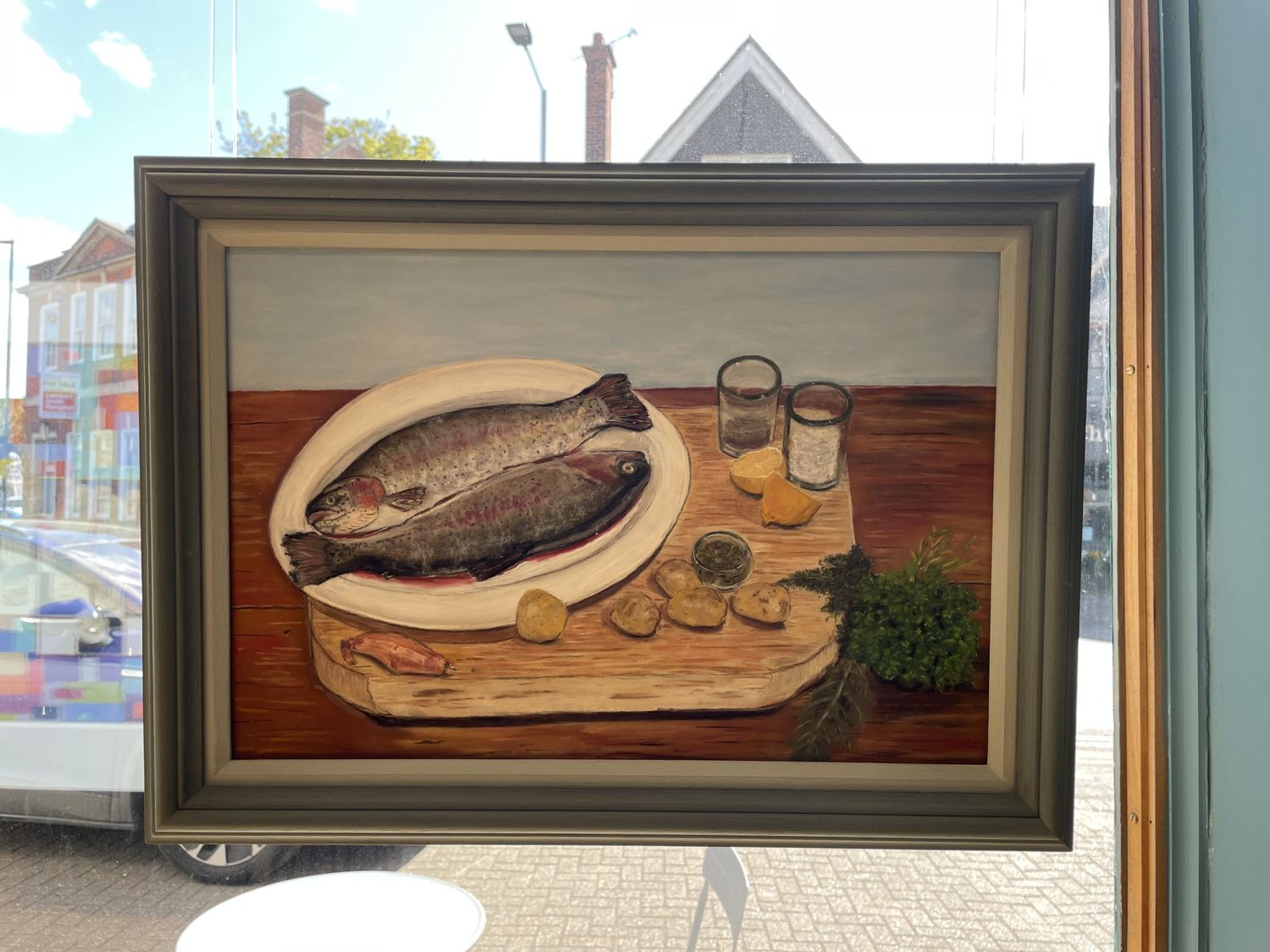 Lunch (Framed)