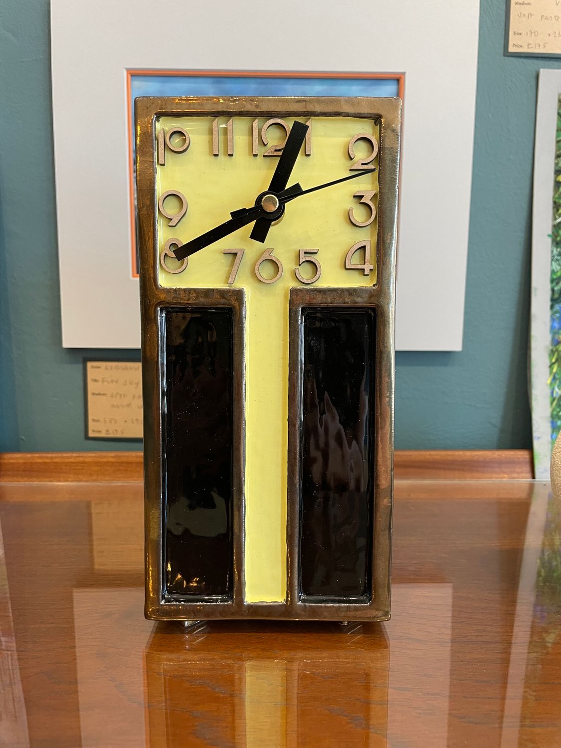 Tall Art Deco Clock