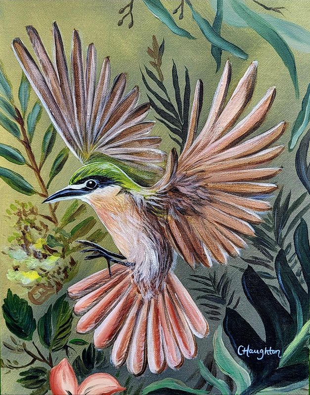 Bird in Flight A3