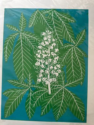 Horse Chestnuts (blue)