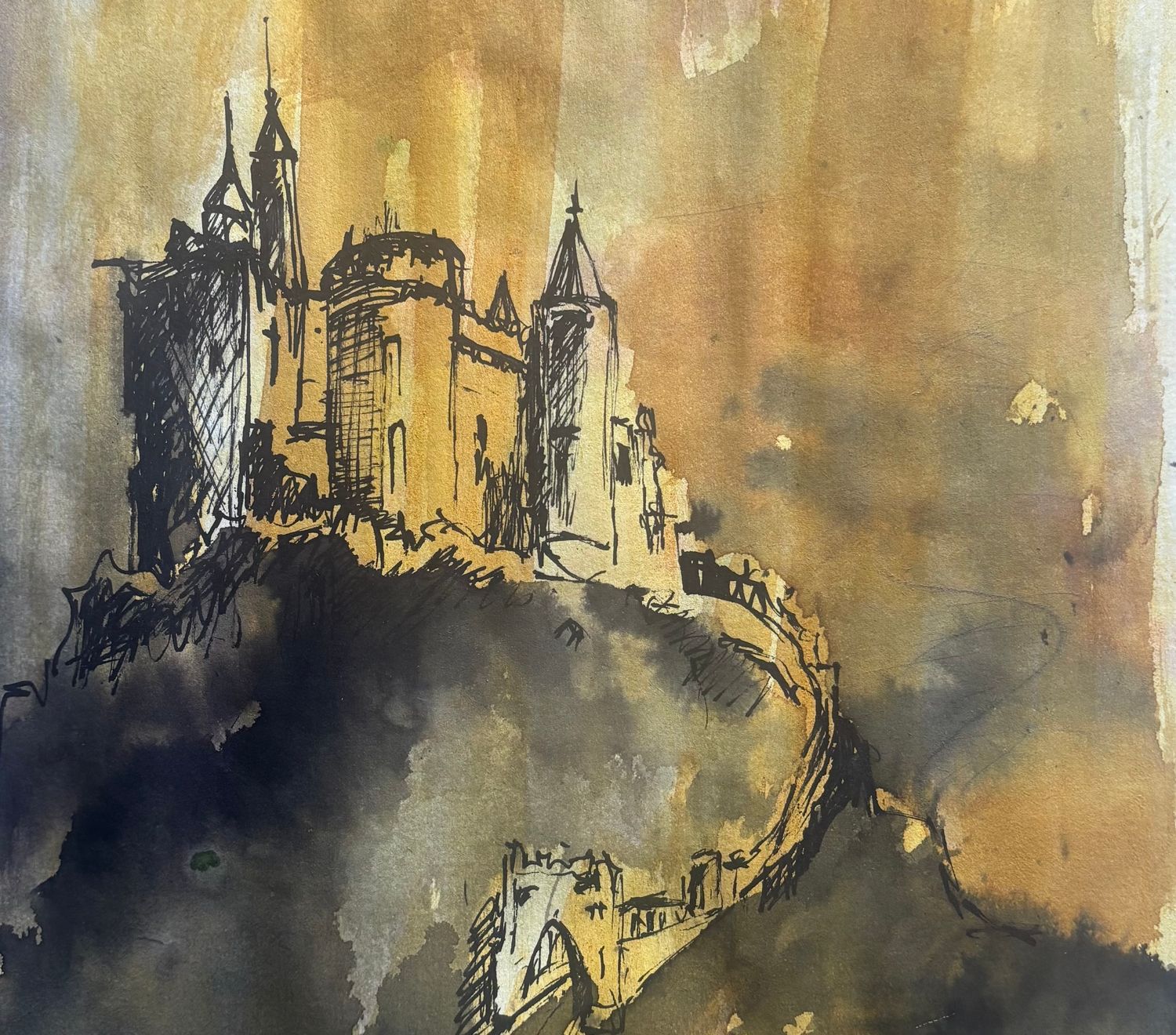 Ink & Imagination: Experimental Techniques Inspired by Victor Hugo