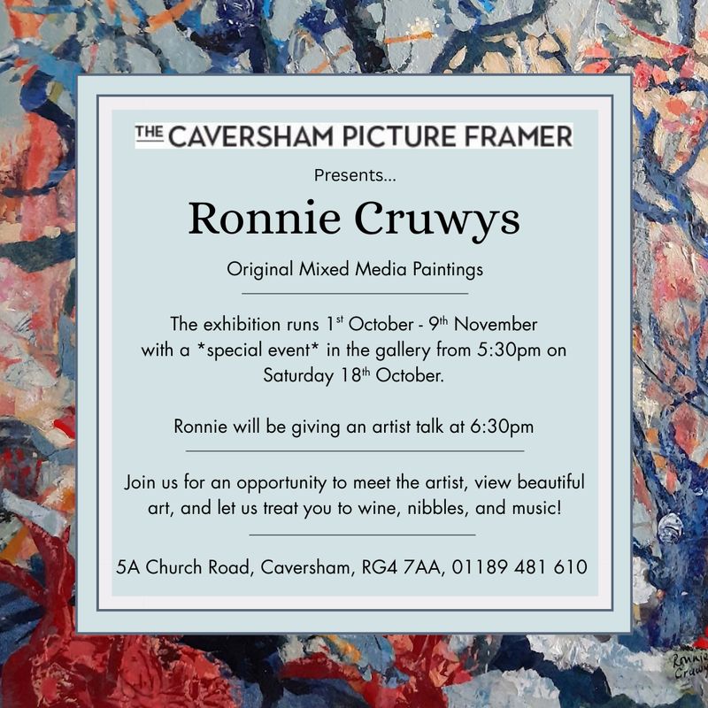 18th October: An Evening With Ronnie Cruwys