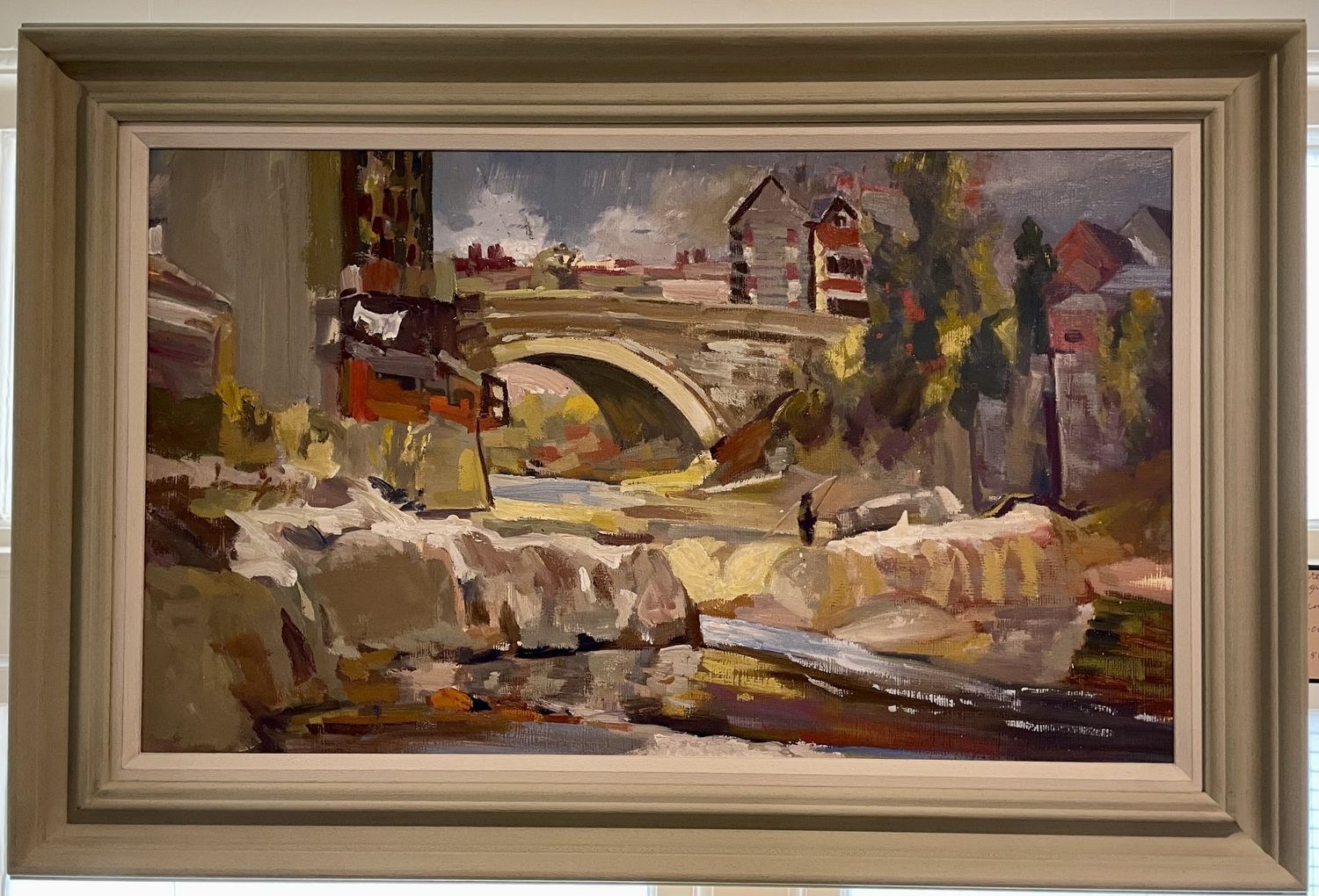 Fisherman by Bridge