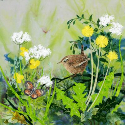 Butterfly and Wren