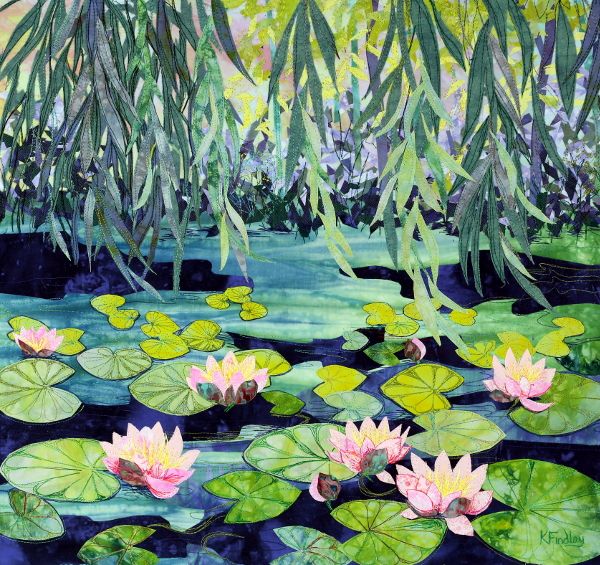 Willow and Waterlillies Willow and Waterlillies