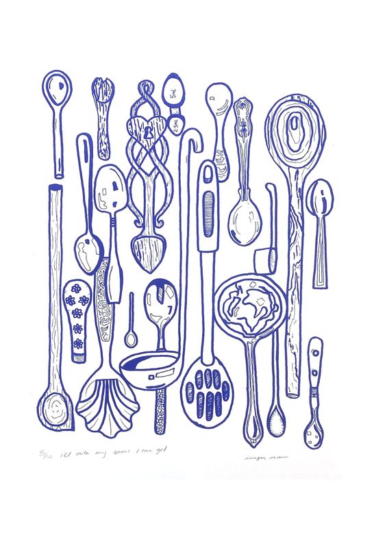I'll take any spoons I can get (Blue) I'll take any spoons I can get (Blue)