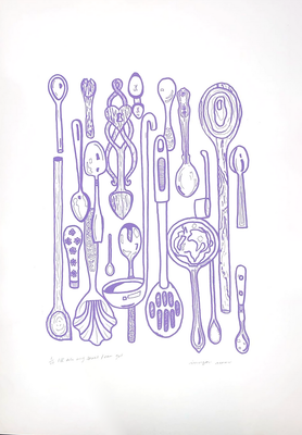 I'll take any spoons I can get (Purple) I'll take any spoons I can get (Purple)
