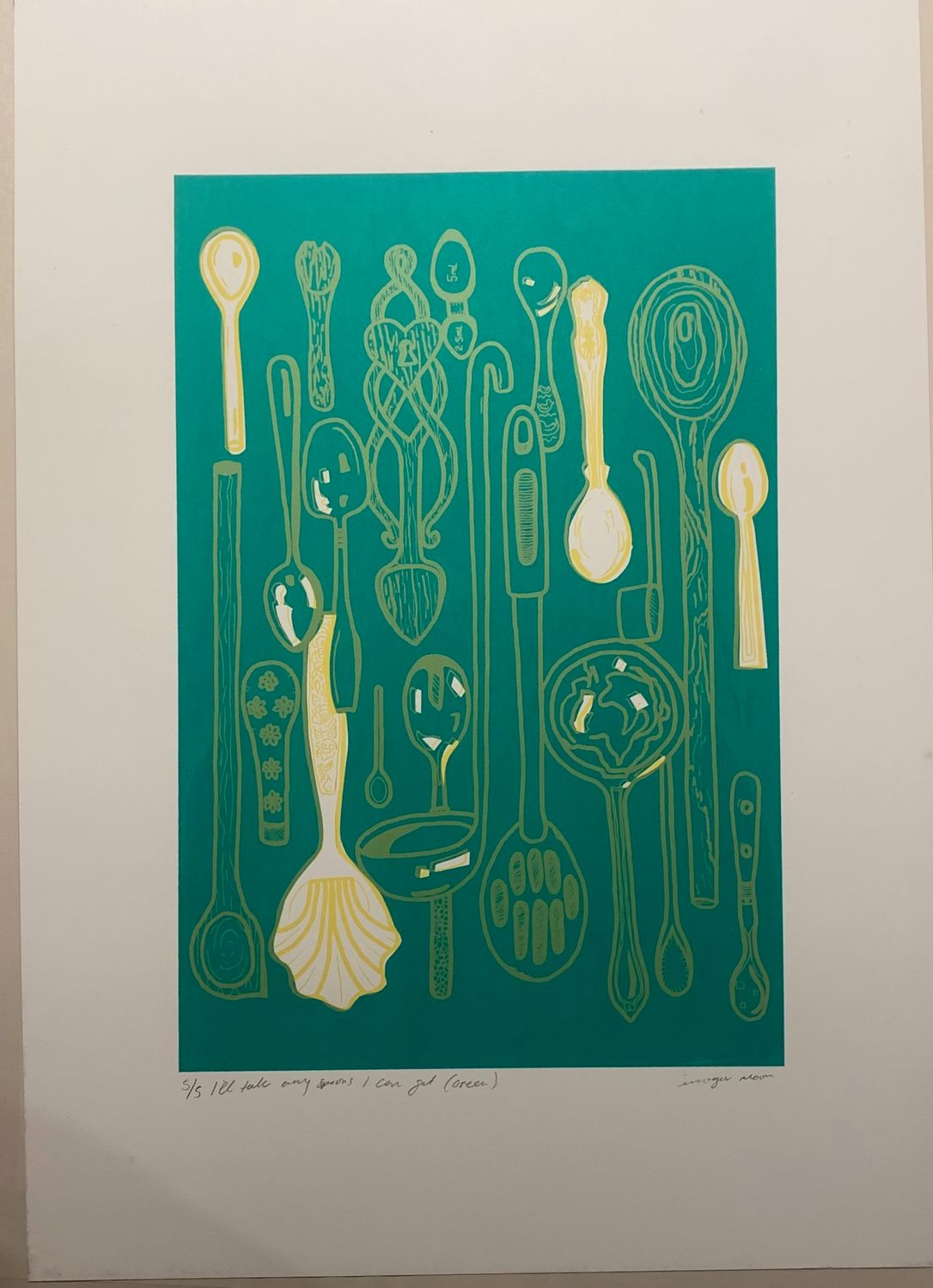 I'll take any spoons I can get (Green and yellow)