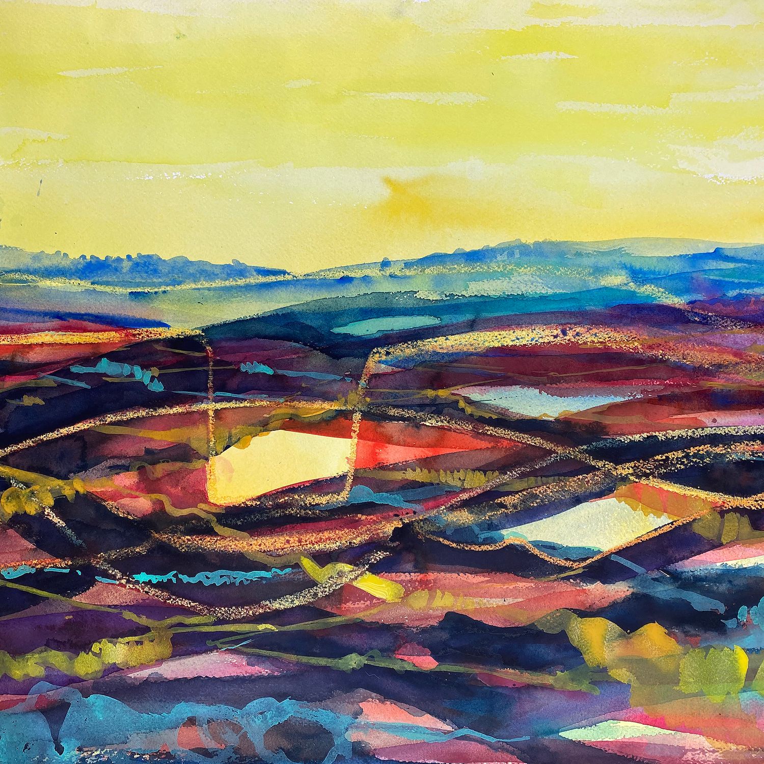 Bold Landscapes in Watercolour with Isabel Carmona