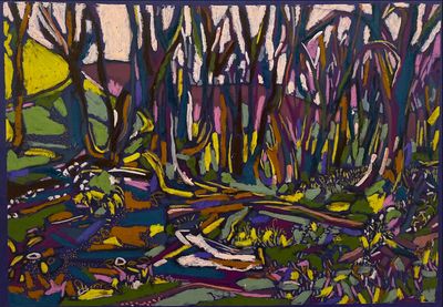 Shropshire Hills Through The Trees (framed) Shropshire Hills Through The Trees (framed)