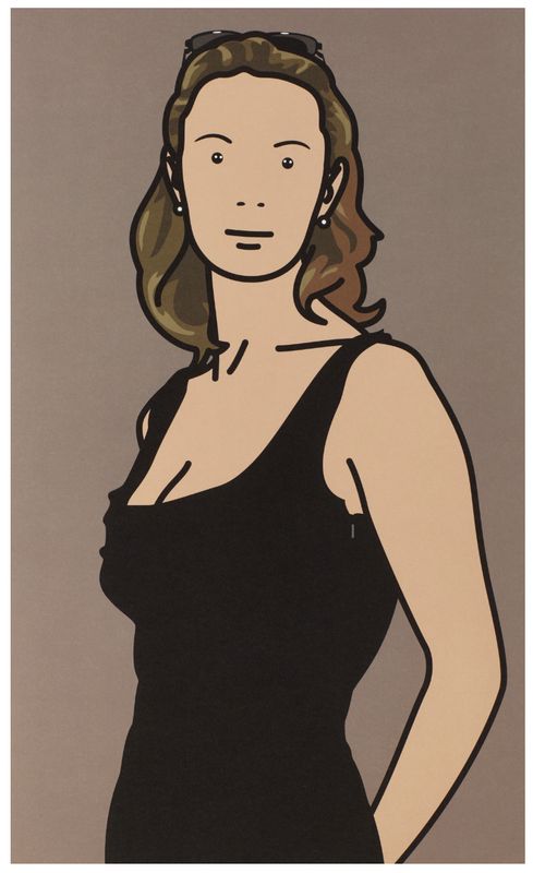 Monique with Evening Dress