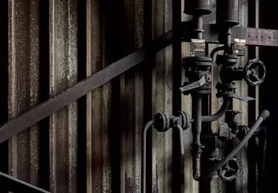 Detail from Blast Furnace- Belgium Detail from Blast Furnace- Belgium