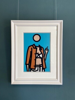 Ruth with Cigarette 1 (framed)